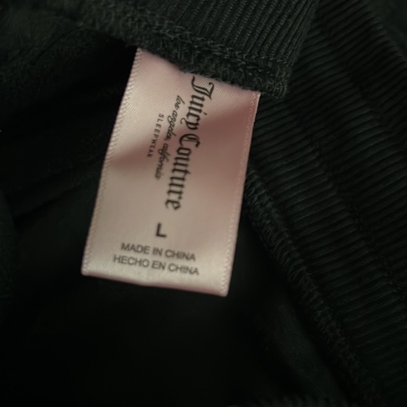 Juicy Couture Y2K Rhinestones Vetvet Fleece Lounge set - Picture 7 of 8